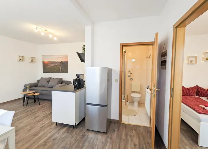 شقة W2 - Urlaubsmagie - Im Herzen Des Elbsandsteingebirges زبنيتس